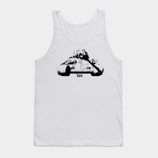 The famous Soviet tank T-34 Tank Top